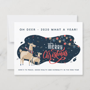 ああ鹿2020なんて年だ！クリスマスおもしろい休暇