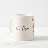 ああ鹿 コーヒーマグカップ (正面左)