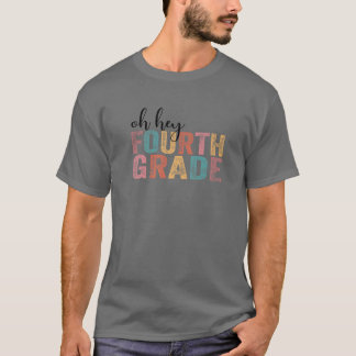 ああ4年生4年生おもしろい先生バックT Tシャツ