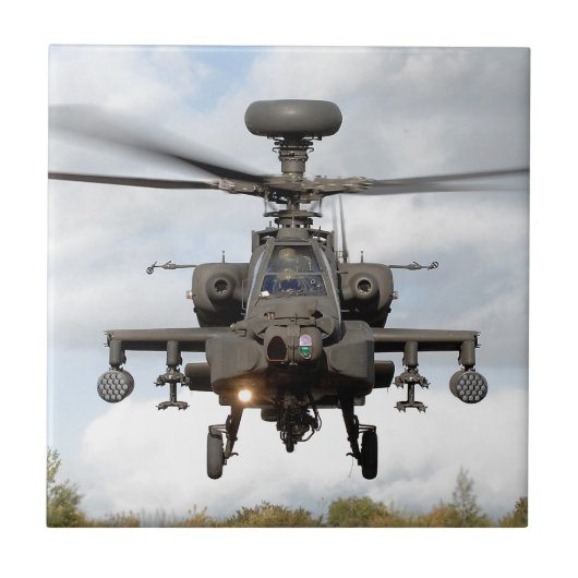 ああ64人のアパッシュの長弓のhelocopterの軍隊 タイル (正面)