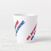 ああ、ああ、知っている！カフェラテマグ カフェラテマグ (正面)