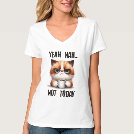 ああ…いや…今日は駄目だ Tシャツ (正面)
