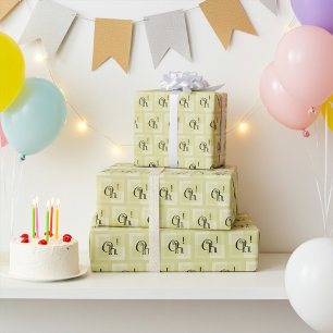 ああ!おもしろいサプライズ誕生日だ!アートワークモダン ラッピングペーパー