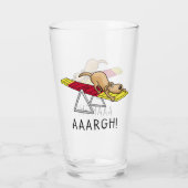 ああ！おもしろい犬敏捷性テーター タンブラーグラス (裏面)