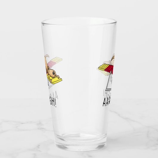 ああ！おもしろい犬敏捷性テーター タンブラーグラス (右)