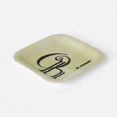 ああ！おもしろい、全モダン大事な行事サプライズお祝い ペーパープレート (傾斜あり)