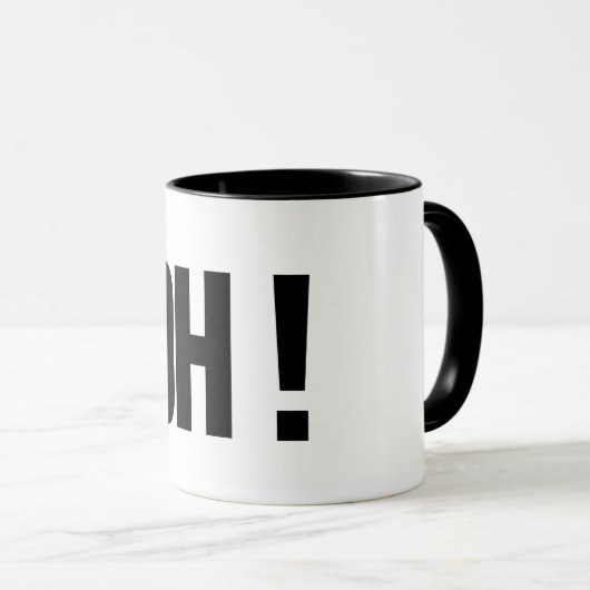 ああ!おもしろマグカップコーヒーマグのギフトアイディア マグカップ (正面右)