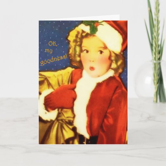 ああ、おや、まあ! クリスマスカード (正面)