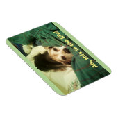 「ああ、これが命だ!」 ビーグル3x4冷蔵庫用マグネット マグネット (右側)