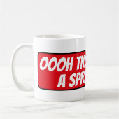 ああ!これはスプレッドシートを呼び出す コーヒーマグカップ (左)