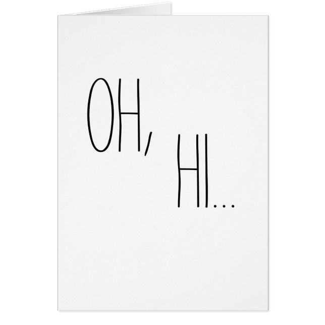 ああ、こんにちは… (正面)