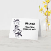 ああ、すぐに元気になれないカード カード (黄色い花)