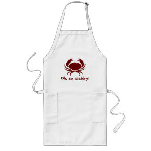 ああ、そうcrabby! ロングエプロン