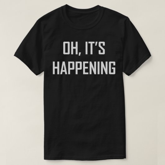 ああ、その素晴らし起こおもしろいる皮肉それは贈り物 Tシャツ (デザイン正面)