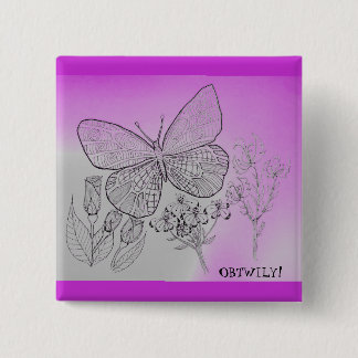 ああ、ところで、私は愛します! - OBTWILYボタン 缶バッジ