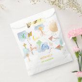 ああ、どのように時間が水の色の凧の誕生日を飛ぶ フェイバーバッグ (封をした状態)