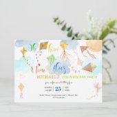 ああ、どのように時間が水の色の凧の誕生日を飛ぶ 招待状 (スタンド正面)