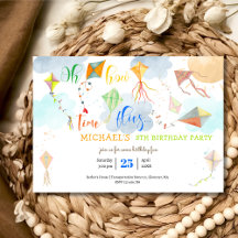 ああ、どのように時間が水の色の凧の誕生日を飛ぶ