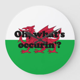 「ああ、なにがあったの？」 ラージ壁時計