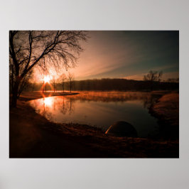 ああ、なんて美しい日の出だろう！ ポスター