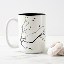 ああ、なんて美しい朝のマグカップ