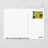 ああ！ひまわりは生まれ好い ポストカード (裏面)