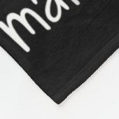 ああ、もう輝かしい朝を見ると病気になる フリースブランケット (角)