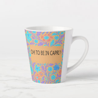 ああ、カプリにいる! カフェラテマグ