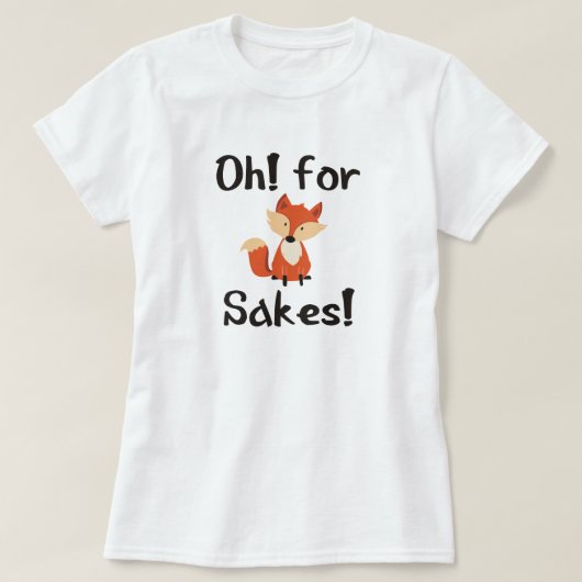 ああ!キツネの為に! Tシャツ (デザイン正面)