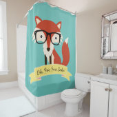 ああ! キツネの為のため シャワーカーテン (インサイチュ)