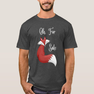 ああ、キツネ用Tシャツ(濃色Tデザイン) Tシャツ