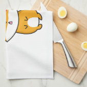 ああ…キツネ キッチンタオル (四つ折り)