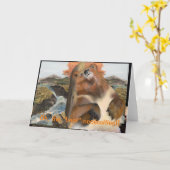 ああ、"クマ"の必要性 カード (黄色い花)