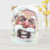 ああ…クリスマス休暇 カード (黄色い花)