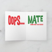 ああ！クリスマス シーズンカード (内部)