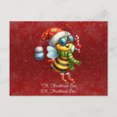 「ああ、クリスマス・ビー、ああ、クリスマス・ビー」 ポストカード (正面)