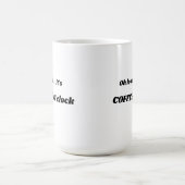 ああ……コーヒー·オクロック·コーヒー·マグ コーヒーマグカップ (中央)