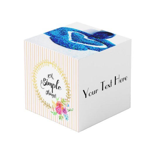 ああ、シンプル! フォトキューブ (正面アングル)