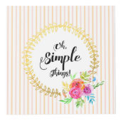 ああ、シンプル! フォトキューブ (正面)