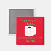 ああ、テレビのニュースは素晴らしい マグネット (正面/裏面)