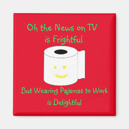 ああ、テレビのニュースは素晴らしい マグネット