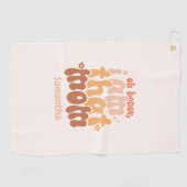 ああ、ハニー、私は母だ ゴルフタオル (横)