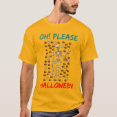 ああ！ハロウィーンをお願い Tシャツ (正面)