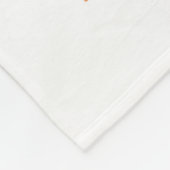 ああ、パリ! |の町のタイポグラフィ フリースブランケット (角)