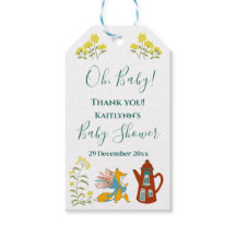 ああ、ベビーキツネと花ベビーシャワー