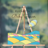 ああ、ベビー、あなたが赤ちゃんシャワーに行く場所 アクリルサイン (ニュートラル)