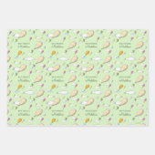 ああ、ベビー、あなたが赤ちゃんシャワーに行く場所 ラッピングペーパーシート (正面2)