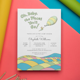 ああ、ベビー、あなたが赤ちゃんシャワーに行く場所 招待状