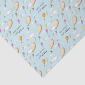 ああ、ベビー、あなたが赤ちゃんシャワーに行く場所 薄葉紙 (詳細)