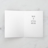 ああ、ベビー...あなたはミニバン新生児を取得している カード (内部)